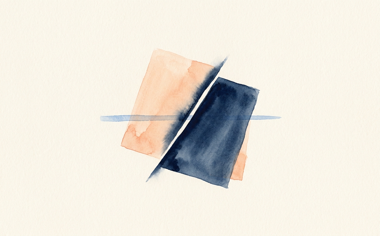 Editorial illustration of a calculator and pay stub against a soft navy gradient, with a paper W-2 form folded into a paper airplane.